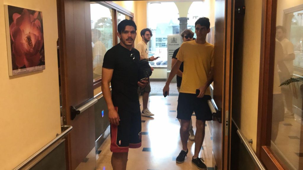 Ternana – Lito Fazio è a Villa Stuart per le visite – FOTO