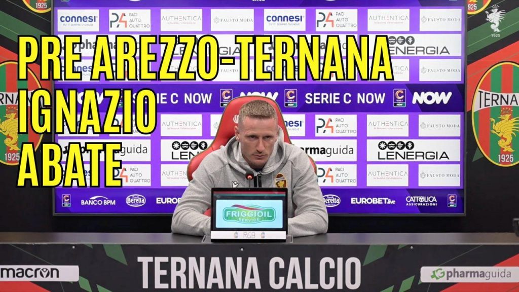 RIVIVI – Arezzo-Ternana, Abate: “Aloi e Damiani sono due infortuni pesanti” – VIDEO