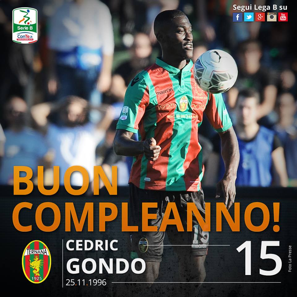 La Lega di B manda i suoi auguri a Cedric Gondo