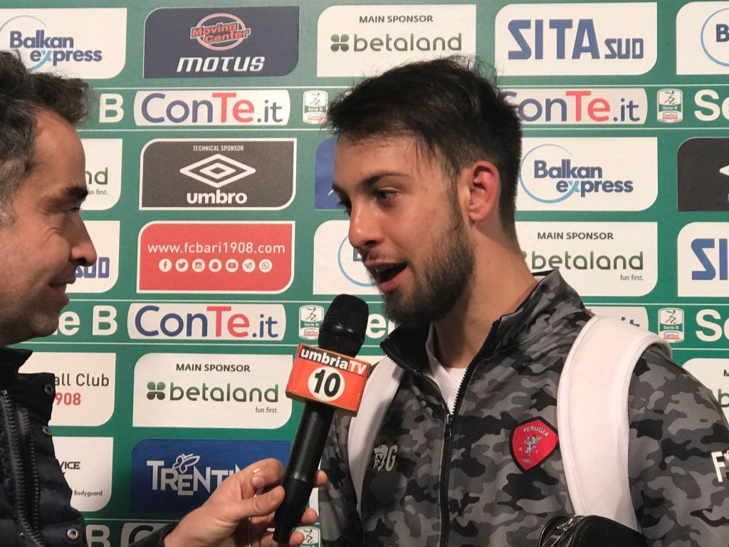 UTV – Brignoli sul derby: “Rispetto Terni, mi ha permesso di essere qui oggi. E i fischi…”