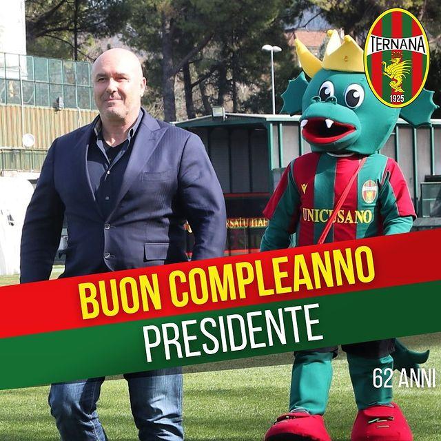 Ternana, Bandecchi compie 62 anni e spegne le candeline – VIDEO