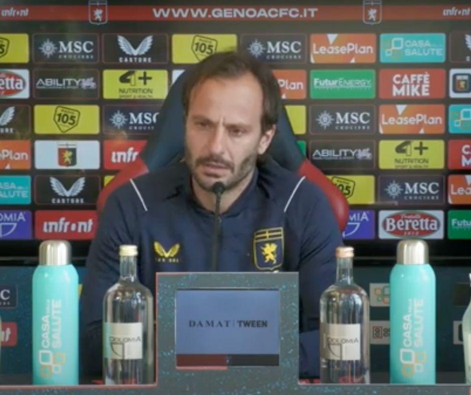 Genoa-Ternana, Gilardino: “La squadra rossoverde è viva” – VIDEO