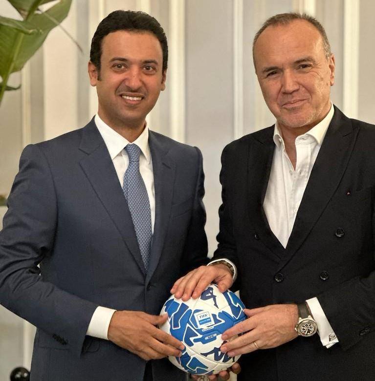 Collaborazione Lega B – Qatar, incontro fra Balata e l’ambasciatore Al Sada