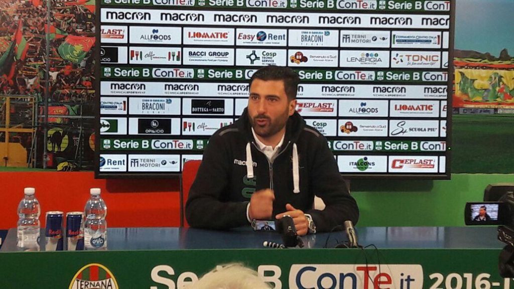 Ternana, Alessandria: “Non molliamo, ci è mancata la zampata vincente”