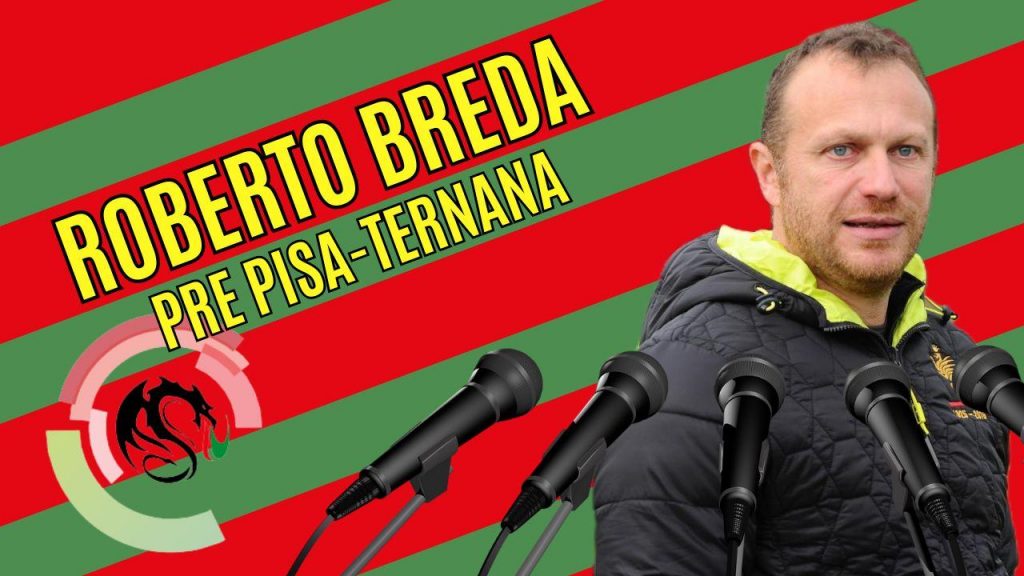 RIVIVI – Pisa-Ternana, la conferenza stampa di Roberto Breda