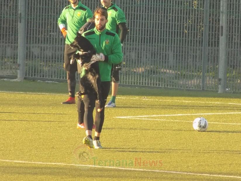 Ospite a sorpresa in allenamento