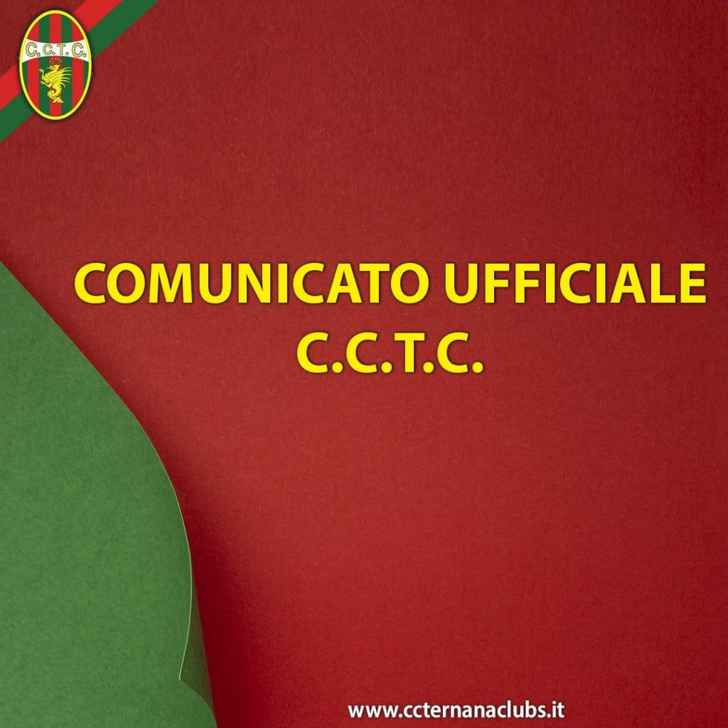 Ternana, Il CCTC: “L’obiettivo salvezza è alla portata ma siamo preoccupati”