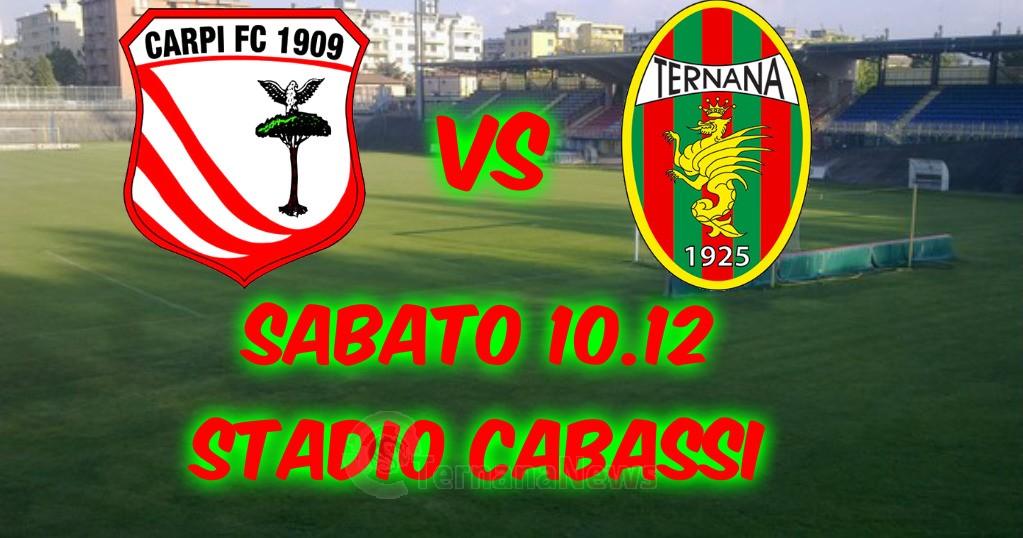 Carpi-Ternana: lo stato di forma