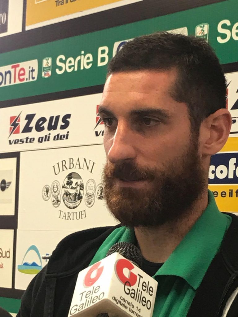 Ternana-Foggia, Gasparetto: “Niente rammarichi, testa al derby”