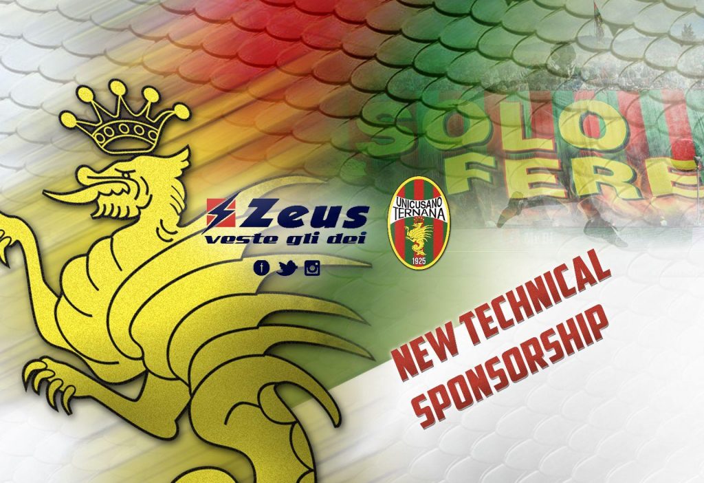 Ternana – Ufficiale la collaborazione con Zeus Sport