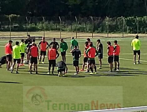 Primo allenamento per i neorossoverdi