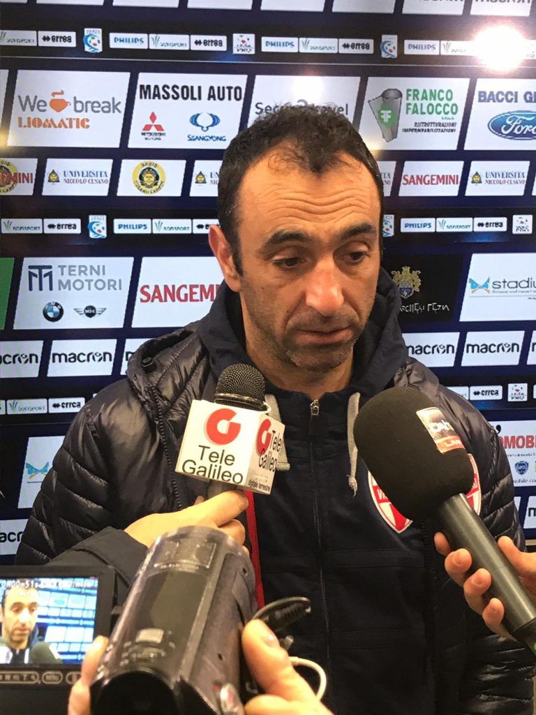 Ternana-Vis Pesaro, Colucci: “Vittoria meritata. Ternana? Si riprenderà”