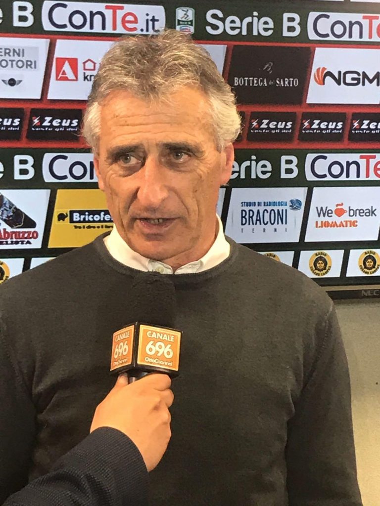 Ternana-Avellino, Foscarini: “Salvezza complicata, importante aver raggiunto l’obiettivo”