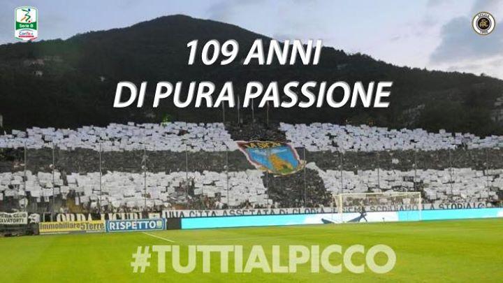 Lo Spezia compie 109 anni. L’appello della società: “Tutti al Picco”