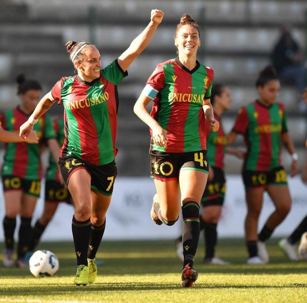 La Ternana Women non si ferma più: prima in classifica a punteggio pieno dopo nove giornate