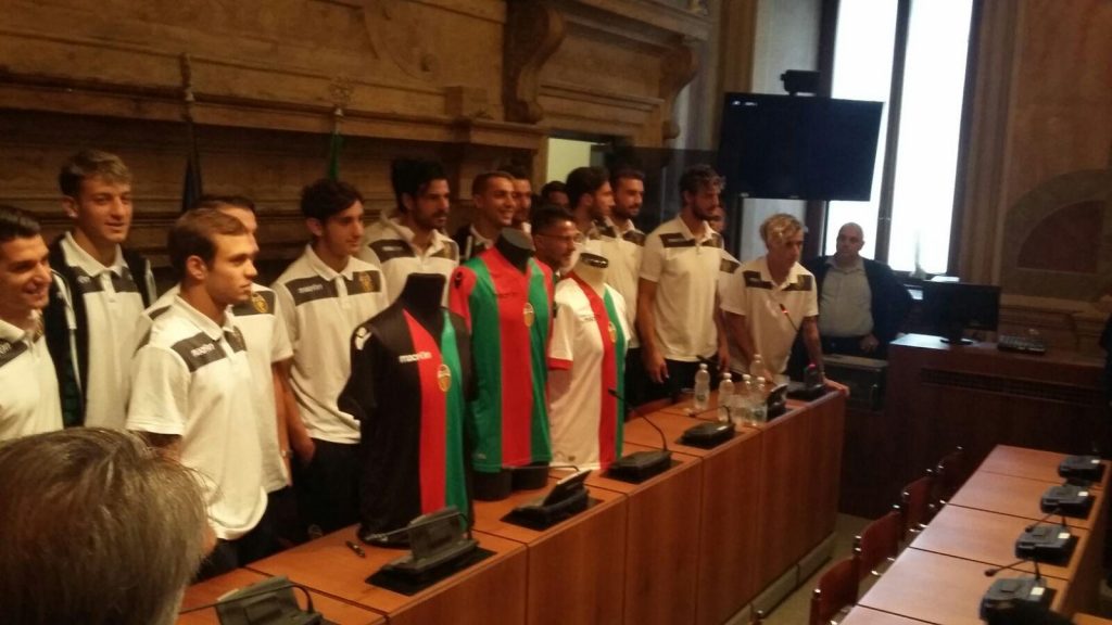 La Ternana si presenta in Comune nella casa dei ternani