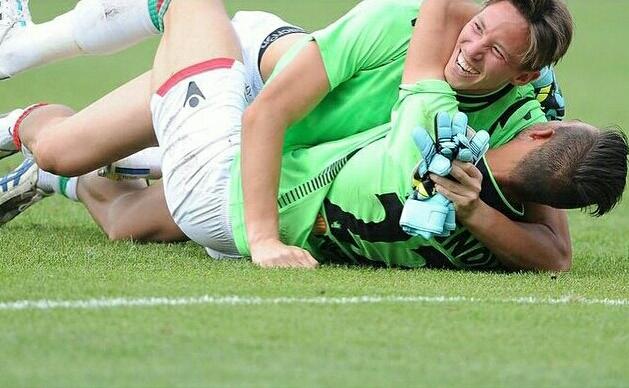 FOTO – Brignoli passa il testimone a Sala: “Grazie di tutto amico mio, ora tocca a te”