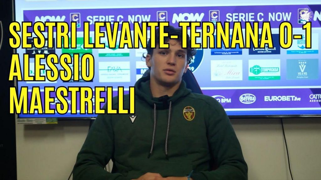 SestriLevante-Ternana 0-1, Maestrelli: “Ci abbiamo messo il cuore” – VIDEO