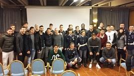 La Ternana Calcio incontra la Polizia Stradale nell’ambito di “Rispetta le Regole, Vinci la Vita”