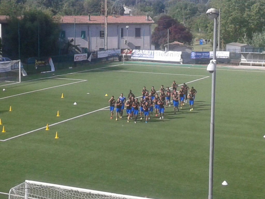 Allenamento – È ancora 352, tutti in gruppo. Seduta intensa, Fere cariche!