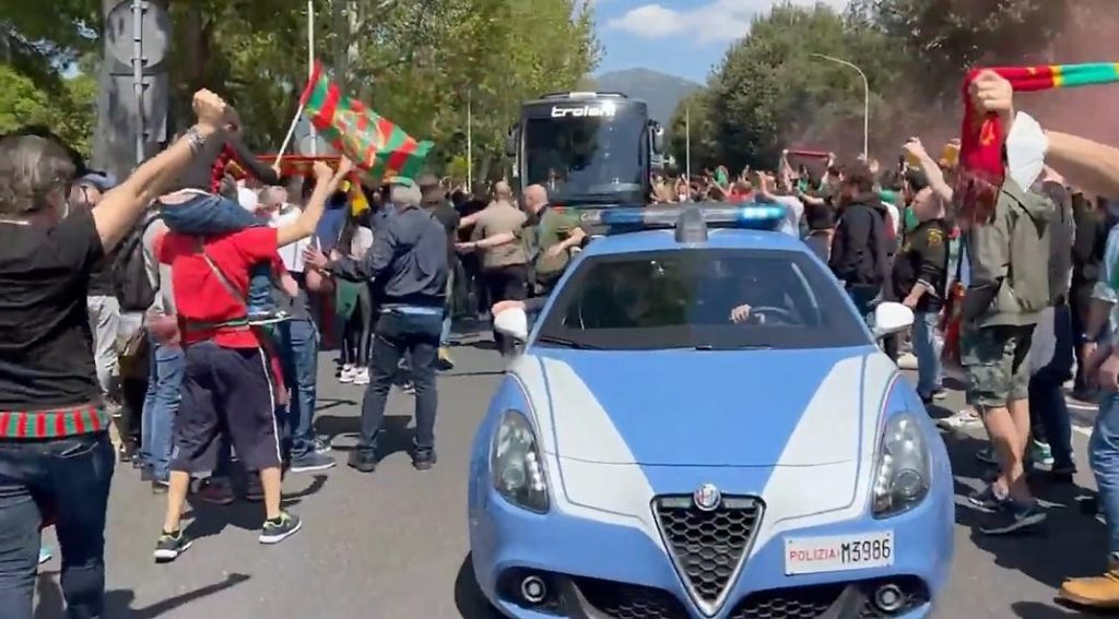 Derby in totale sicurezza, la nota della Questura di Terni