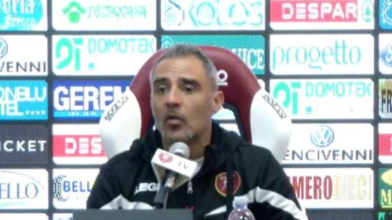 Reggina-Ternana, Toscano: “Campionato ancora aperto e lungo. Bandecchi si è complimentato con noi”