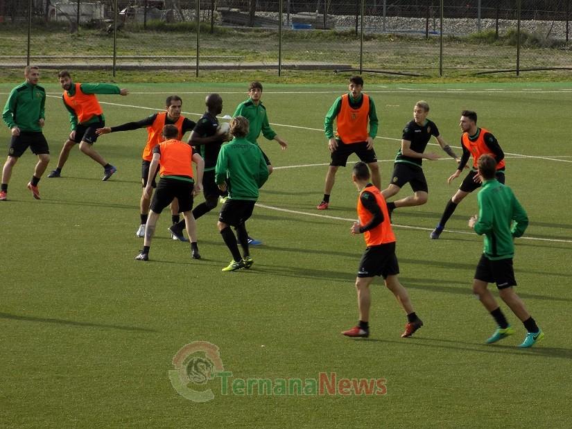 Ancora lavoro pomeridiano per la Ternana