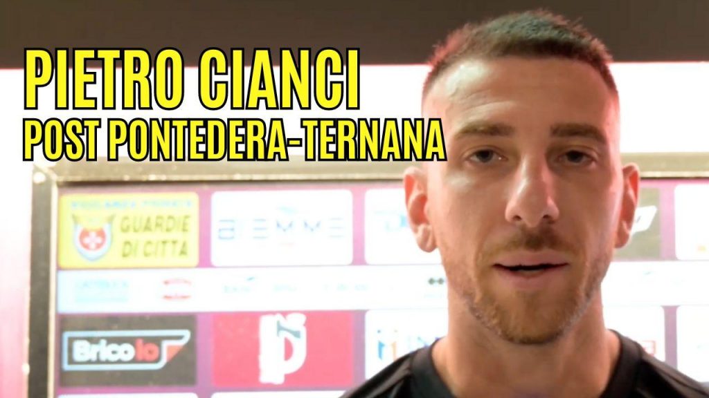 Pontedera-Ternana 1-2, Cianci: “Il gol è per mio nonno che non c’è più” – VIDEO