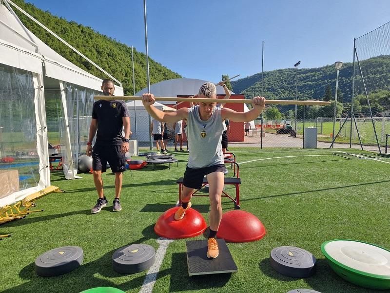 Ternana, doppia seduta nel ritiro di Cascia. Aggregati altri Primavera