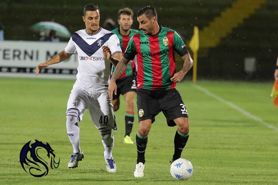 Ternana: allenamento di rifinitura a porte chiuse