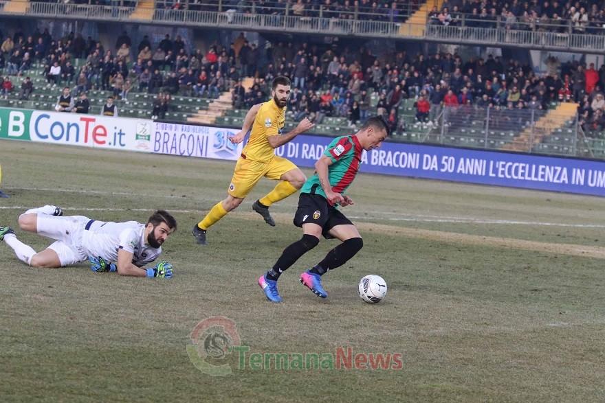 Il Cittadella fa la partita, la Ternana la spunta