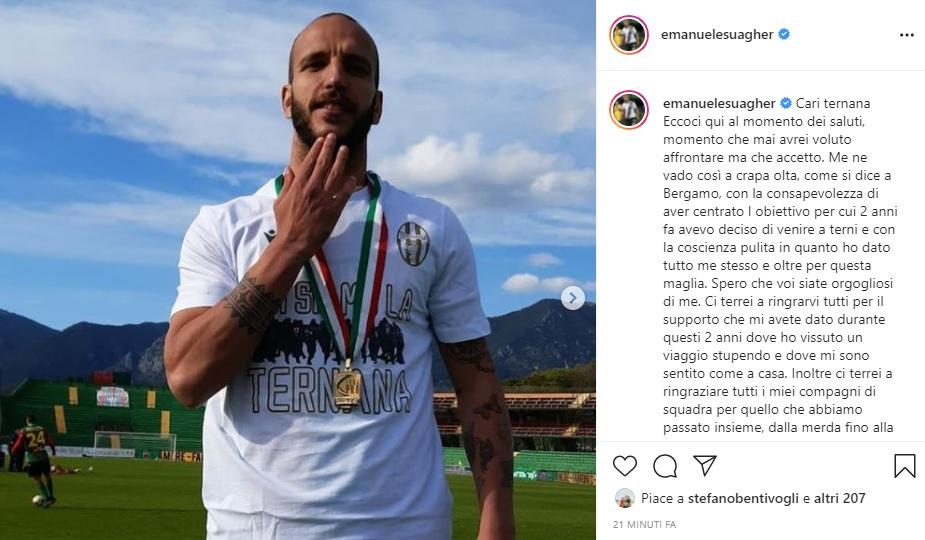 Mercato Ternana – Suagher saluta e va alla FarlpiSalò – FOTO