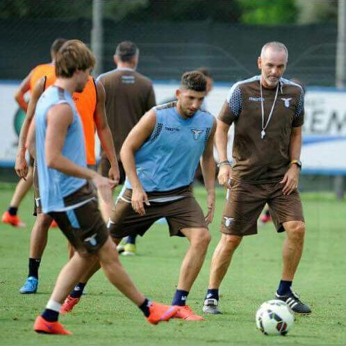 FOTO – Ecco Luca Crecco al lavoro con la Lazio