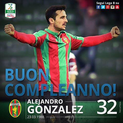 La Lega di B fa gli auguri ad Alejandro Gonzalez