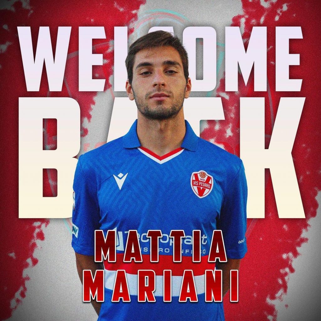 UFFICIALE – La Vis Pesaro ha un nuovo portiere: torna Mariani – FOTO