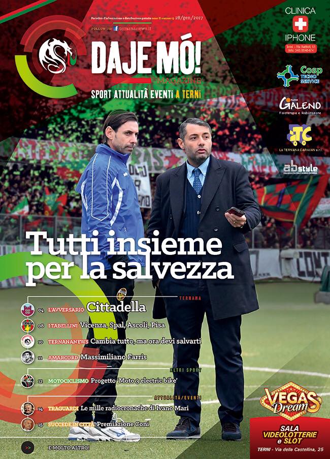 Daje Mo! da domani in edicola