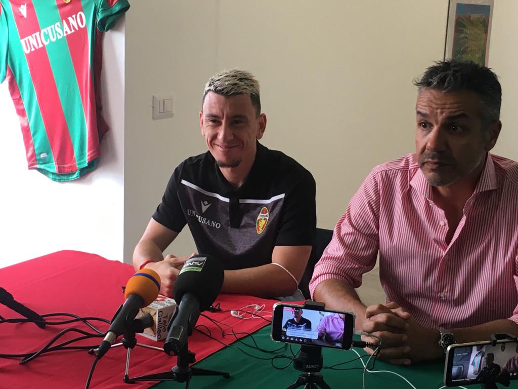 LIVE – La presentazione di Cesar Falletti: “Vogliamo tornare in Serie B”