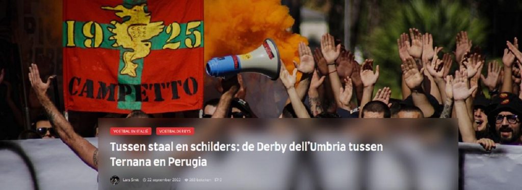 Ancora voglia di derby? Allora non potete perdervi il reportage di In de Hekke