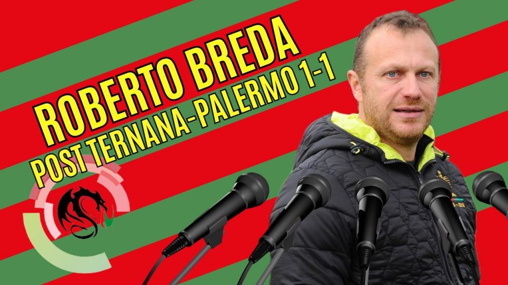 Ternana-Palermo 1-1, la conferenza stampa di Roberto Brada – VIDEO