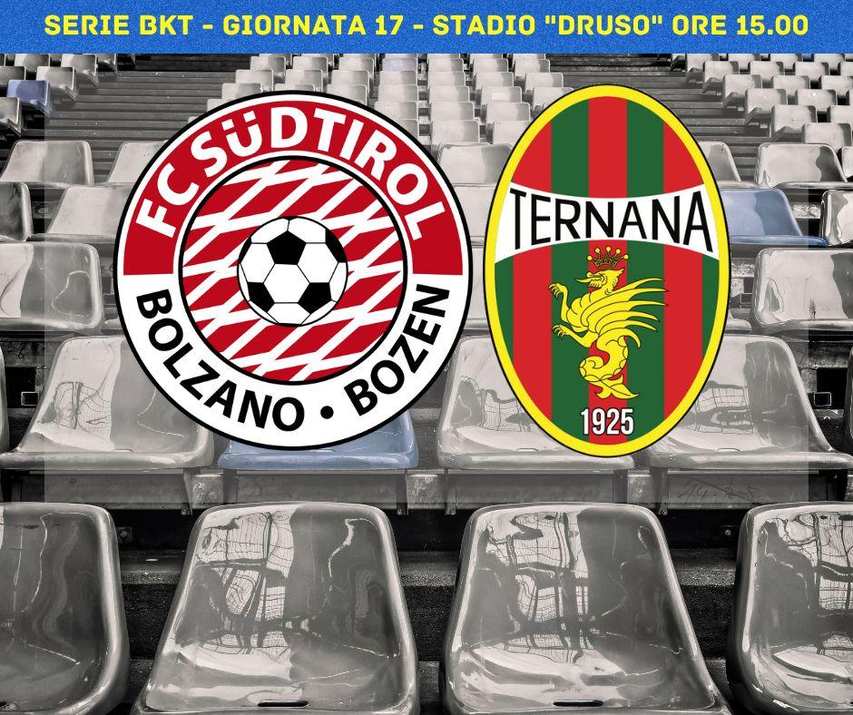 RIVIVI – WEBCRONACA – SUDTIROL-TERNANA 0-0, al “Druso” finisce a reti inviolate