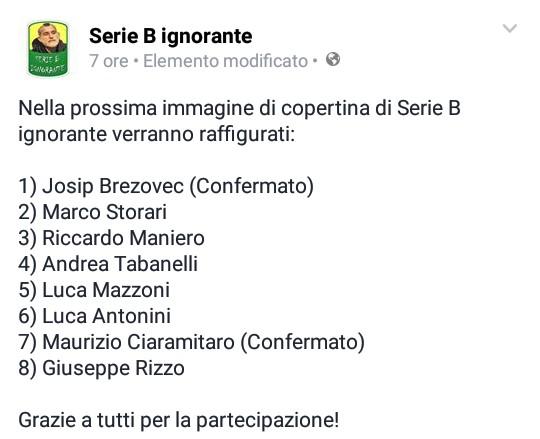 Luca Mazzoni ce la fa: finirà nella copertina di Serie B Ignorante