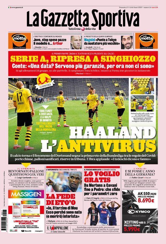 RassegnaStampa – GdS – Ripresa a singhiozzo