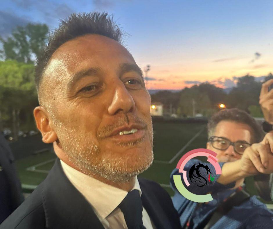 Stefano D’Alessandro è allo stadio, la FOTO