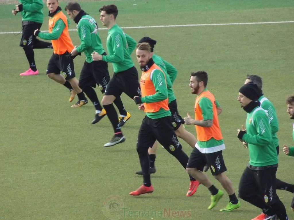 Ternana – Il report ufficiale dell’allenamento odierno