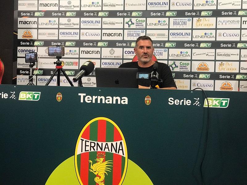 Ternana-Cittadella, Lucarelli:” La Ternana non deve essere sempre quella dei record”