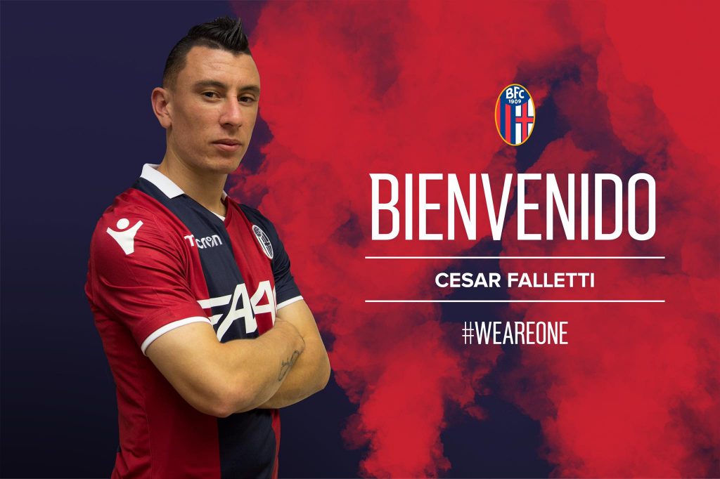 Cesar Falletti: ora la maglia del Bologna è tua