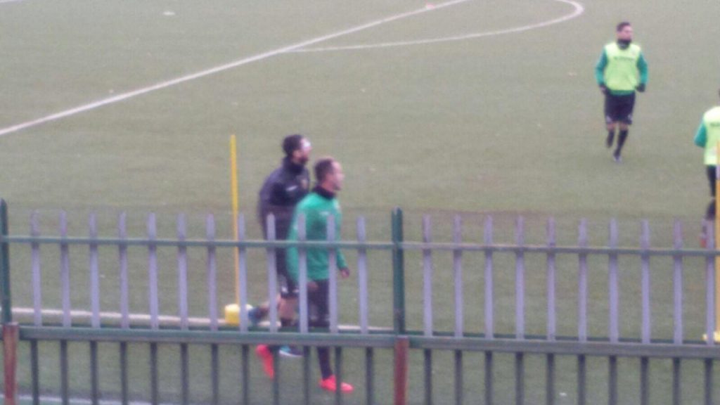 Gasparetto e Signorini presenti all’allenamento