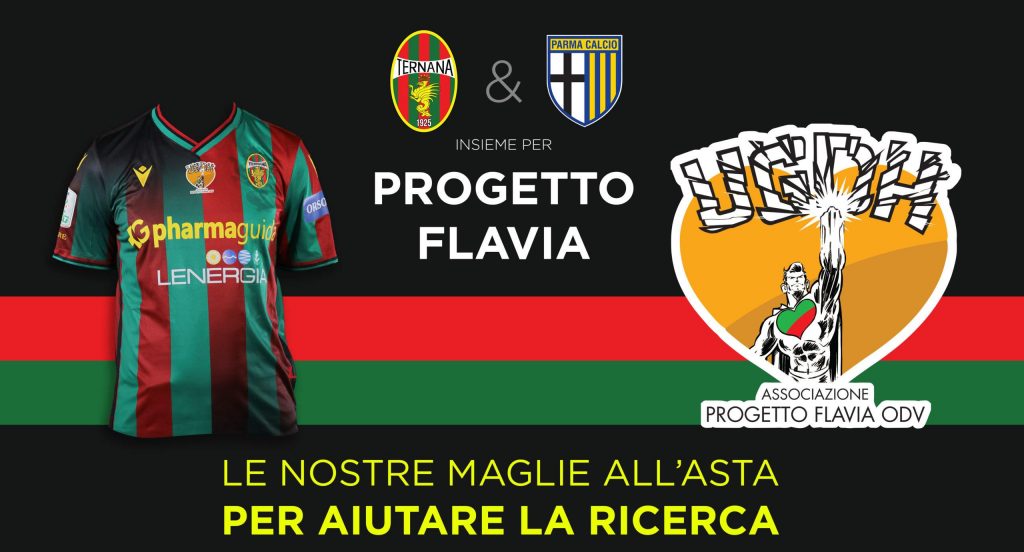 Ternana e Parma insieme per aiutare la piccola Flavia