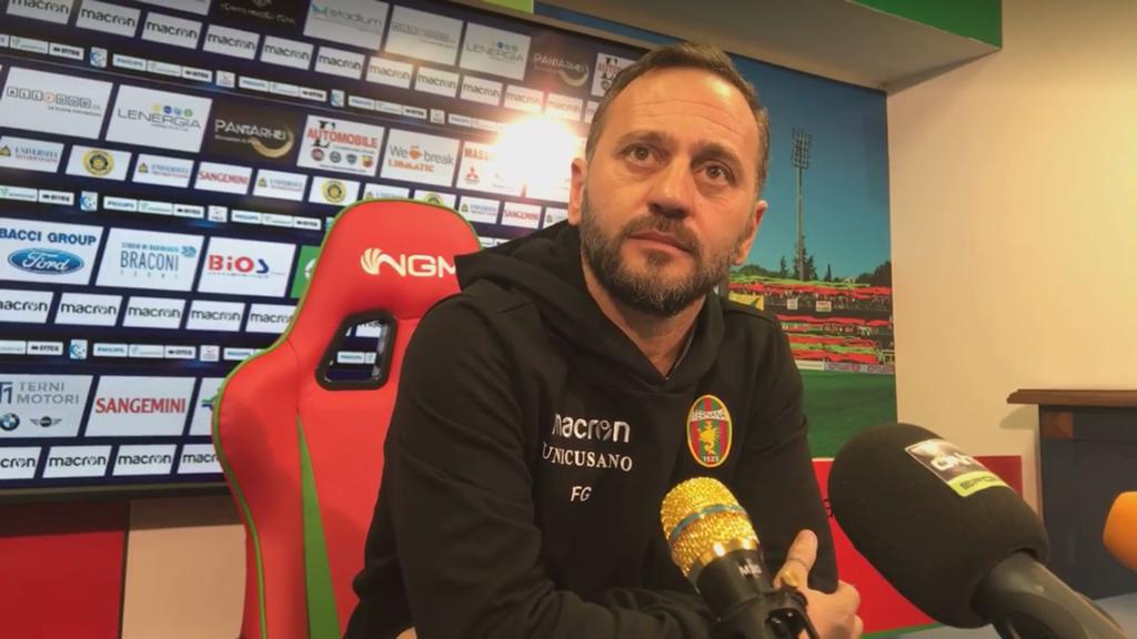 Ternana-Rende, Gallo: “Ottima partita, complimenti ai ragazzi”