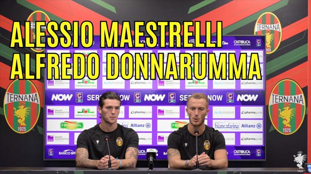 Ternana – Maestrelli e Donnrumma, guarda la conferenza stampa – VIDEO